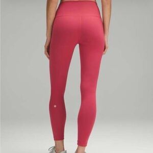 Lululemon Wunder Train High rise tights 28” size 4